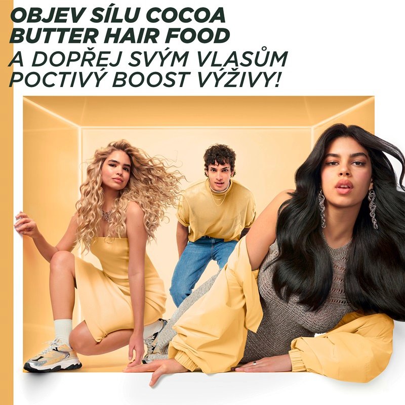 Fructis Hair Food Cocoa Butter Uhlazující šampon - 5